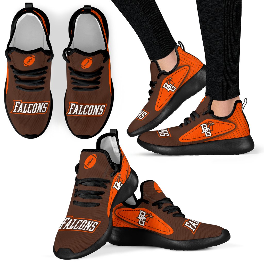 Legend React Bowling Green Falcons Mesh Knit Sneakers Legend React Bowling Green Falcons Mesh Knit Sneakers
