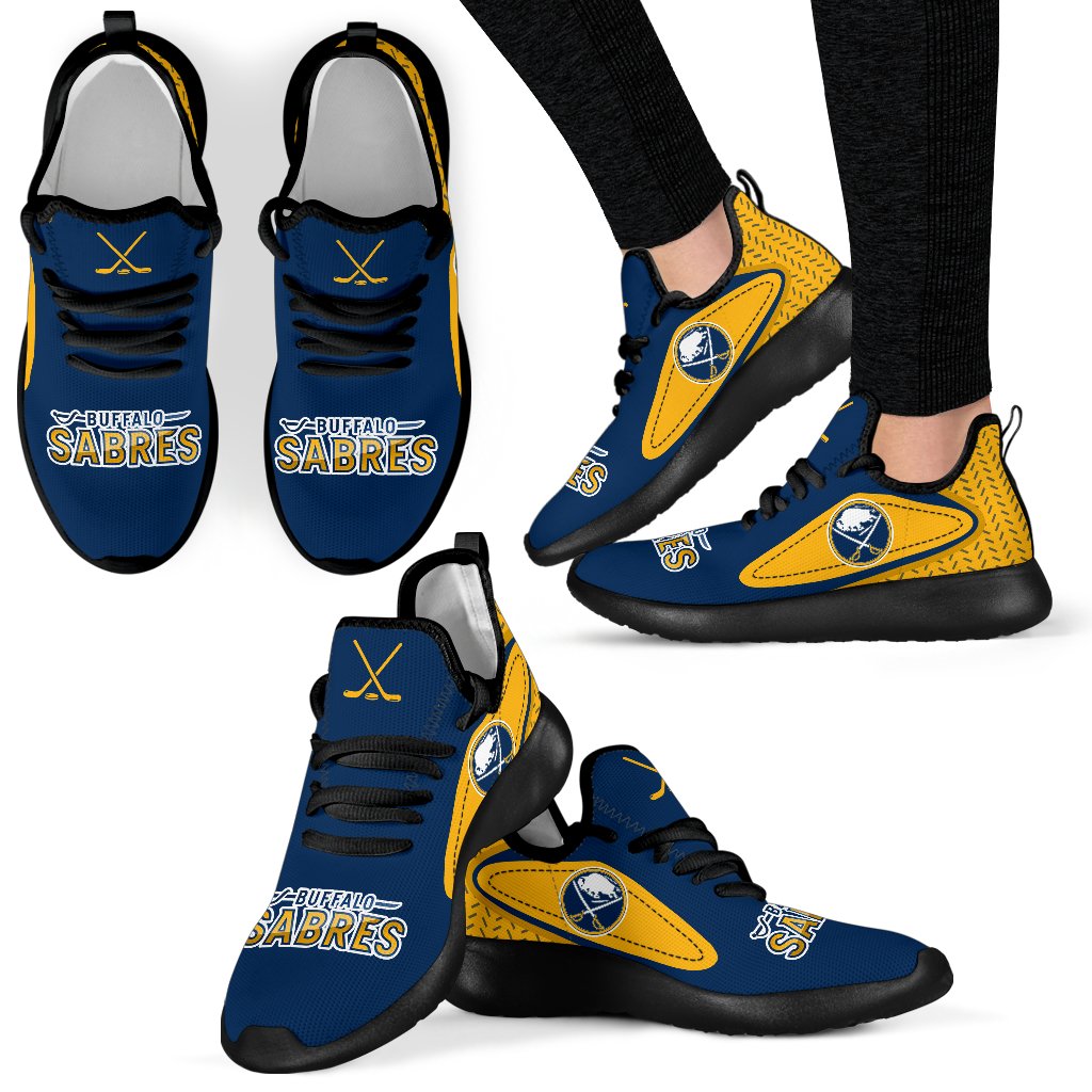 Legend React Buffalo Sabres Mesh Knit Sneakers Legend React Buffalo Sabres Mesh Knit Sneakers