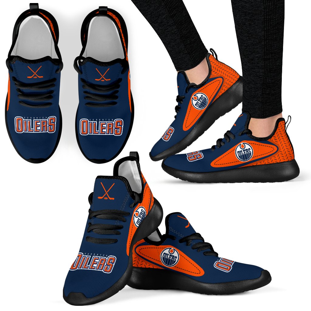 Legend React Edmonton Oilers Mesh Knit Sneakers Legend React Edmonton Oilers Mesh Knit Sneakers