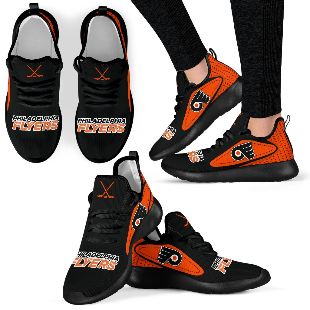 Legend React Philadelphia Flyers Mesh Knit Sneakers Legend React Philadelphia Flyers Mesh Knit Sneakers