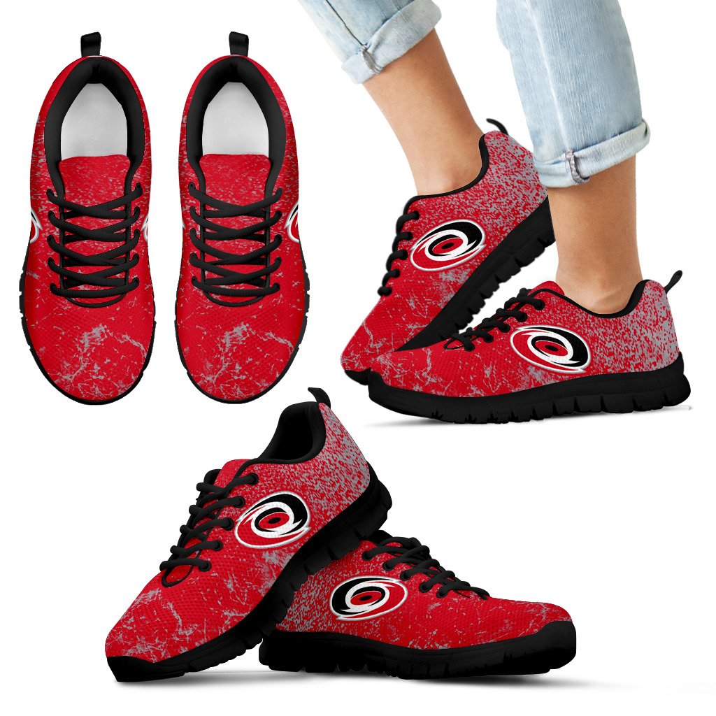 Light Tiny Pixel Smashing Pieces Carolina Hurricanes Sneakers Light Tiny Pixel Smashing Pieces Carolina Hurricanes Sneakers