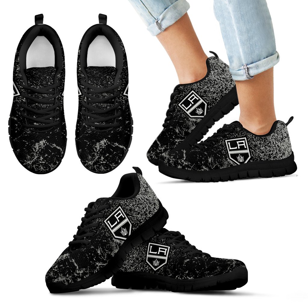 Light Tiny Pixel Smashing Pieces Los Angeles Kings Sneakers Light Tiny Pixel Smashing Pieces Los Angeles Kings Sneakers