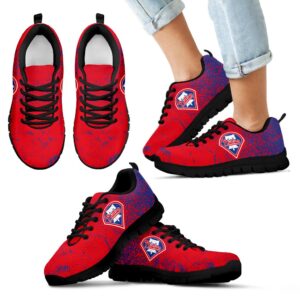 Light Tiny Pixel Smashing Pieces Philadelphia Phillies Sneakers