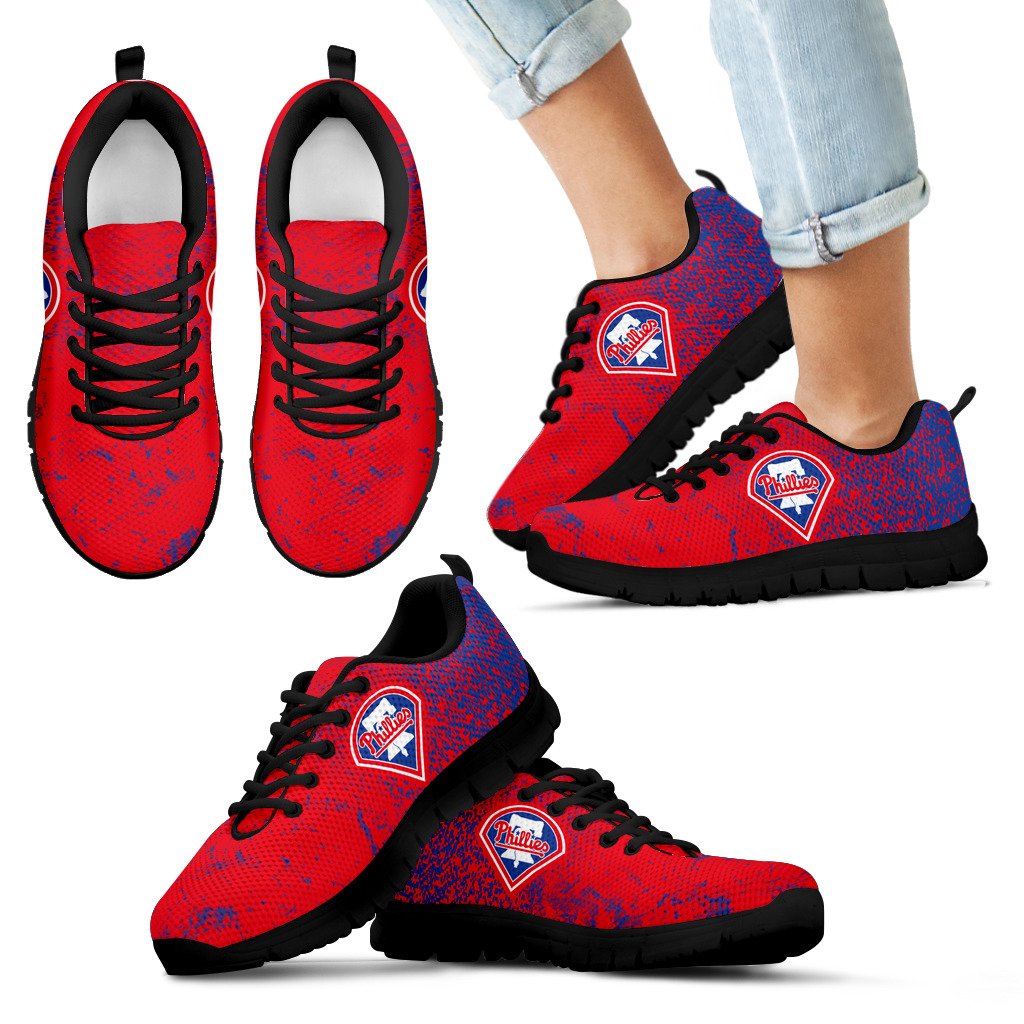 Light Tiny Pixel Smashing Pieces Philadelphia Phillies Sneakers Light Tiny Pixel Smashing Pieces Philadelphia Phillies Sneakers
