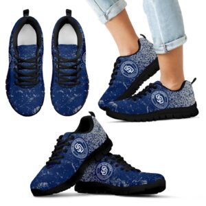 Light Tiny Pixel Smashing Pieces San Diego Padres Sneakers
