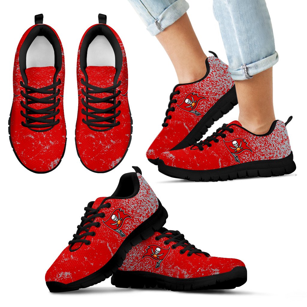 Light Tiny Pixel Smashing Pieces Tampa Bay Buccaneers Sneakers Light Tiny Pixel Smashing Pieces Tampa Bay Buccaneers Sneakers