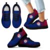 Light Tiny Pixel Smashing Pieces Texas Rangers Sneakers
