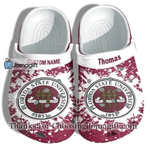 [Limited Edition] Custom Name Fsu Crocs Gift