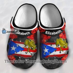 [Limited Edition] Personalized Crocs Puerto Rico Gift