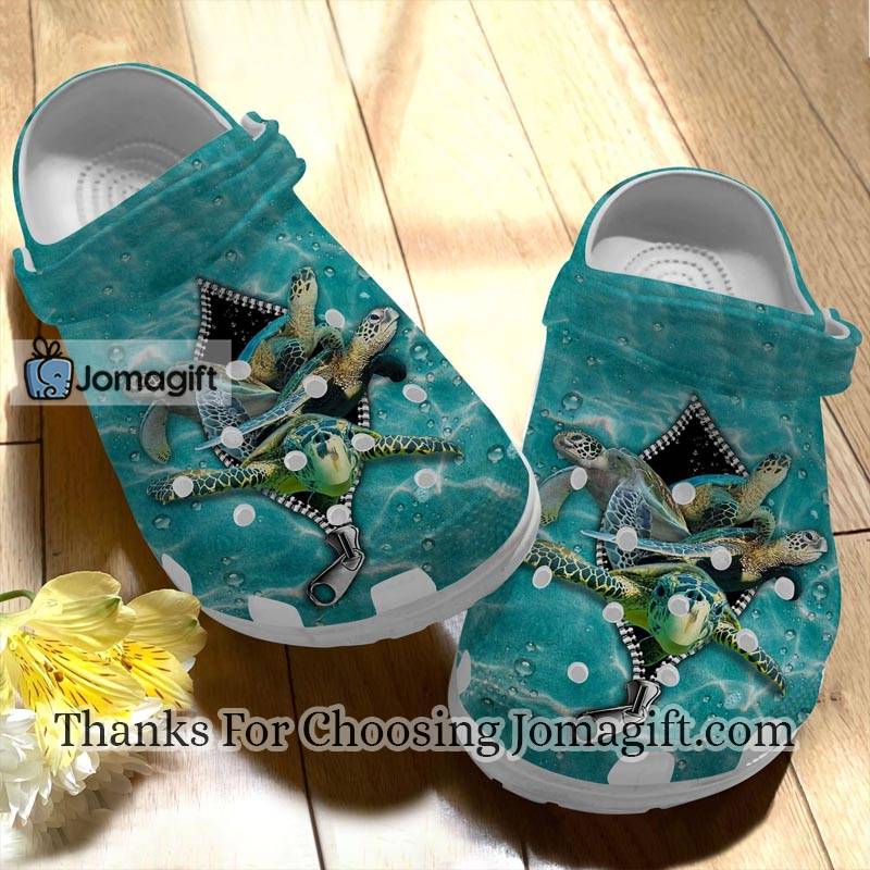 Limited-Edition-Sea-Turtle-Keep-Swimming-Crocs-Gift-1