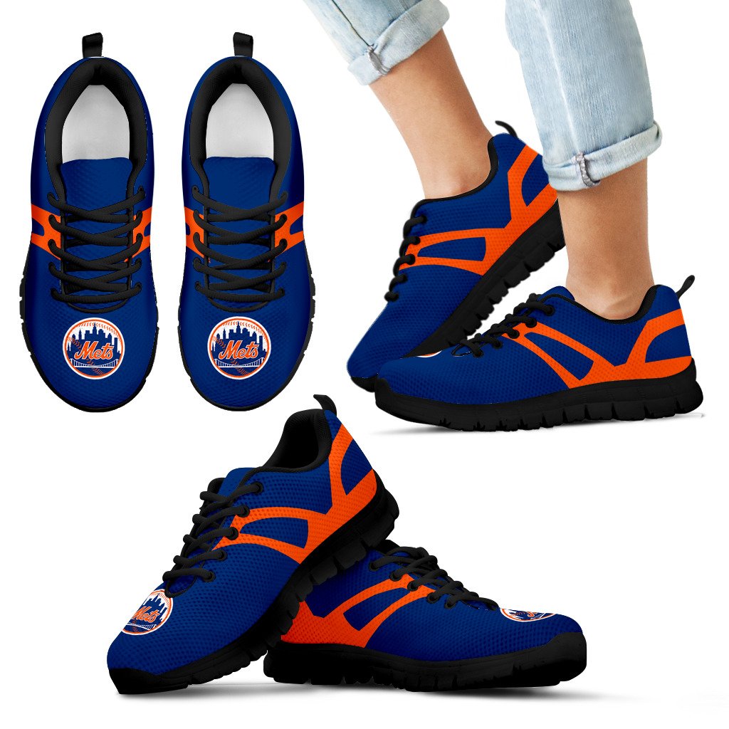 Line Amazing Bottom New York Mets Sneakers Line Amazing Bottom New York Mets Sneakers