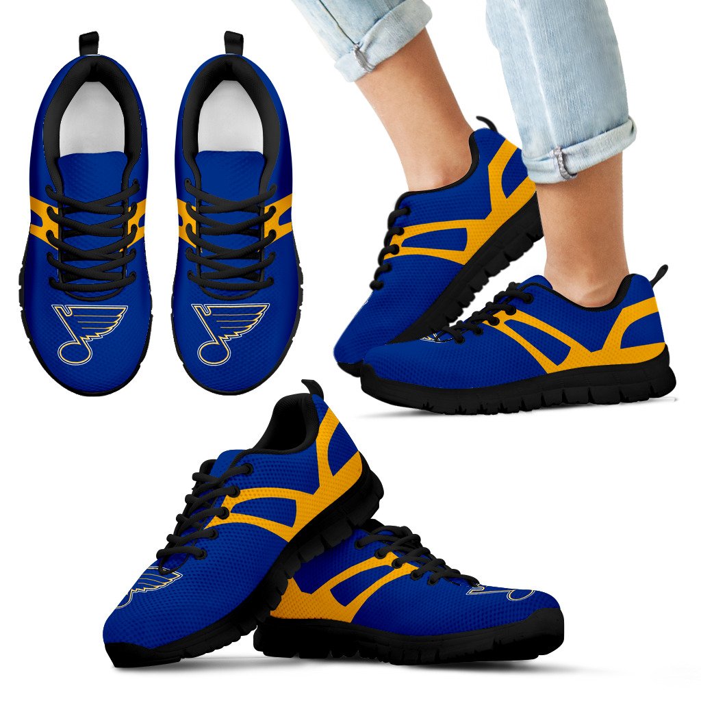 Line Amazing Bottom St. Louis Blues Sneakers Line Amazing Bottom St. Louis Blues Sneakers