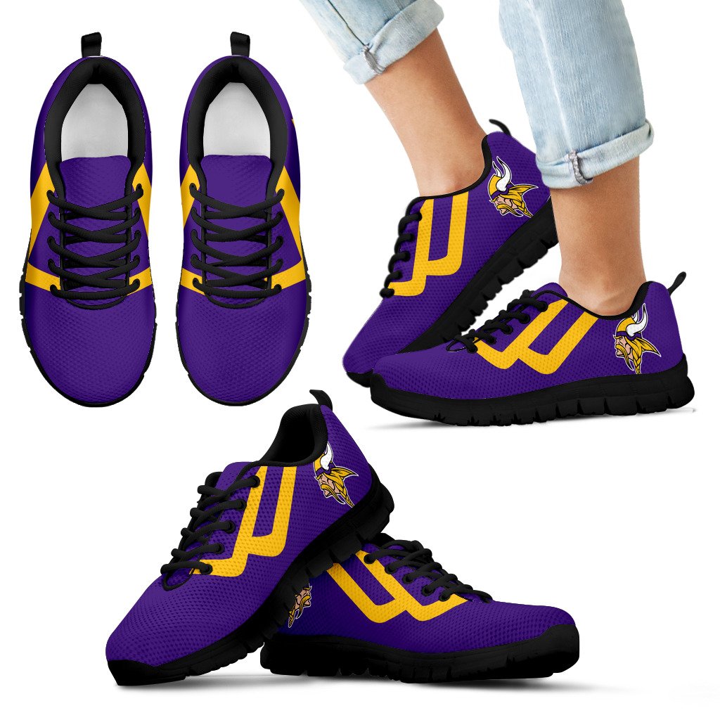 Line Bottom Straight Minnesota Vikings Sneakers Line Bottom Straight Minnesota Vikings Sneakers