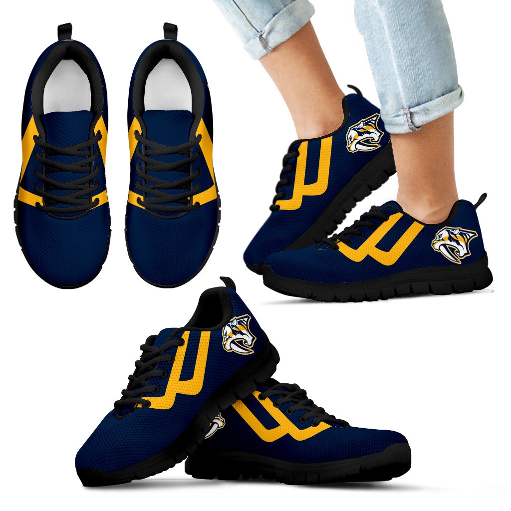 Line Bottom Straight Nashville Predators Sneakers Line Bottom Straight Nashville Predators Sneakers