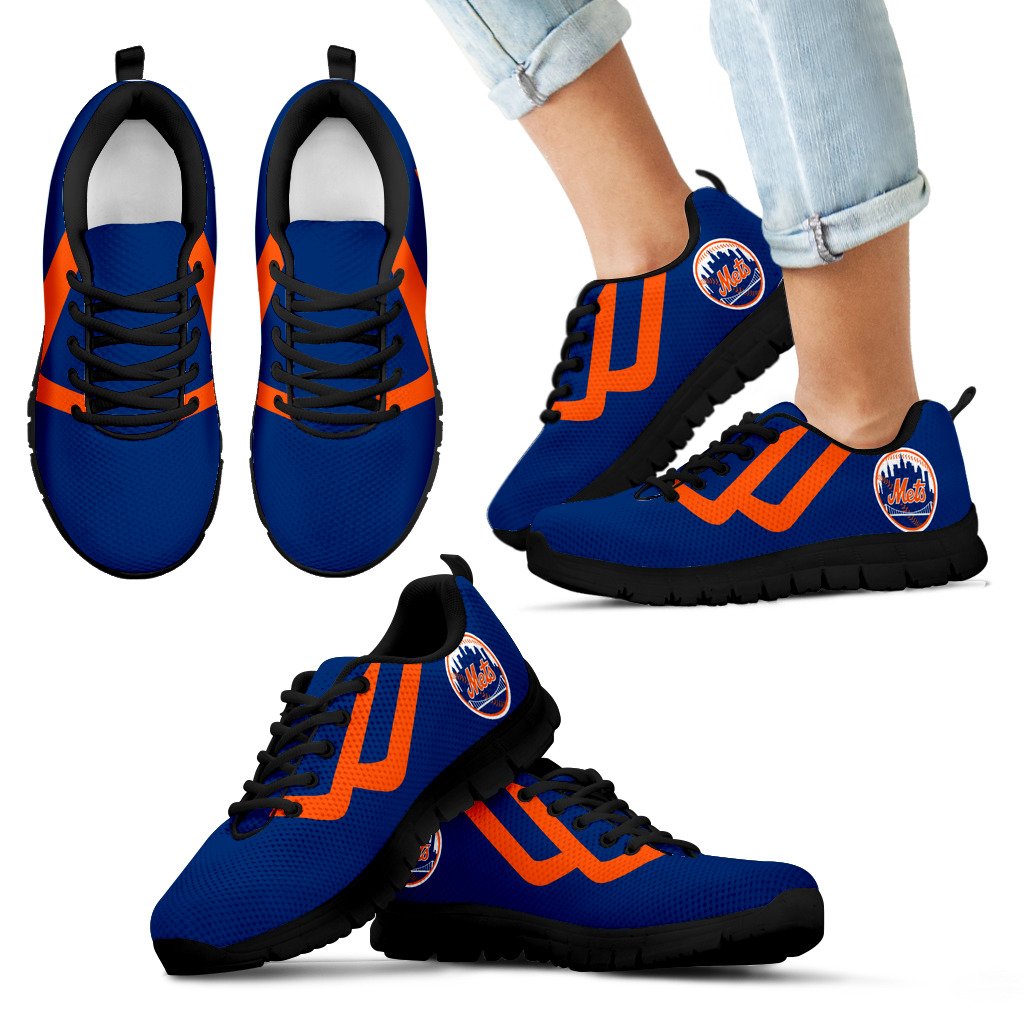 Line Bottom Straight New York Mets Sneakers Line Bottom Straight New York Mets Sneakers