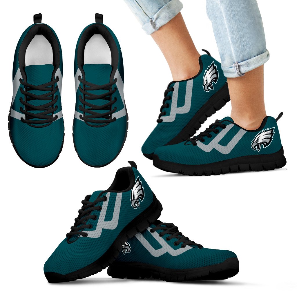 Line Bottom Straight Philadelphia Eagles Sneakers Line Bottom Straight Philadelphia Eagles Sneakers