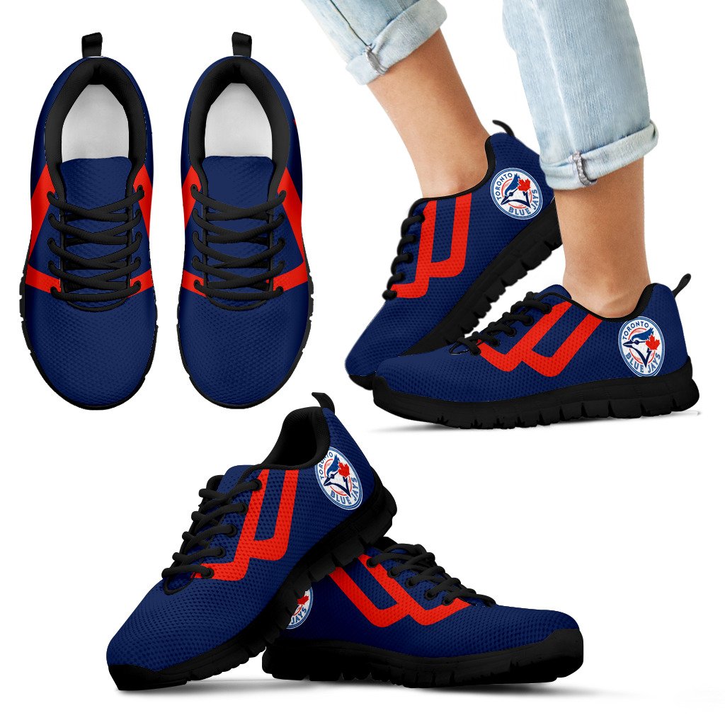 Line Bottom Straight Toronto Blue Jays Sneakers Line Bottom Straight Toronto Blue Jays Sneakers