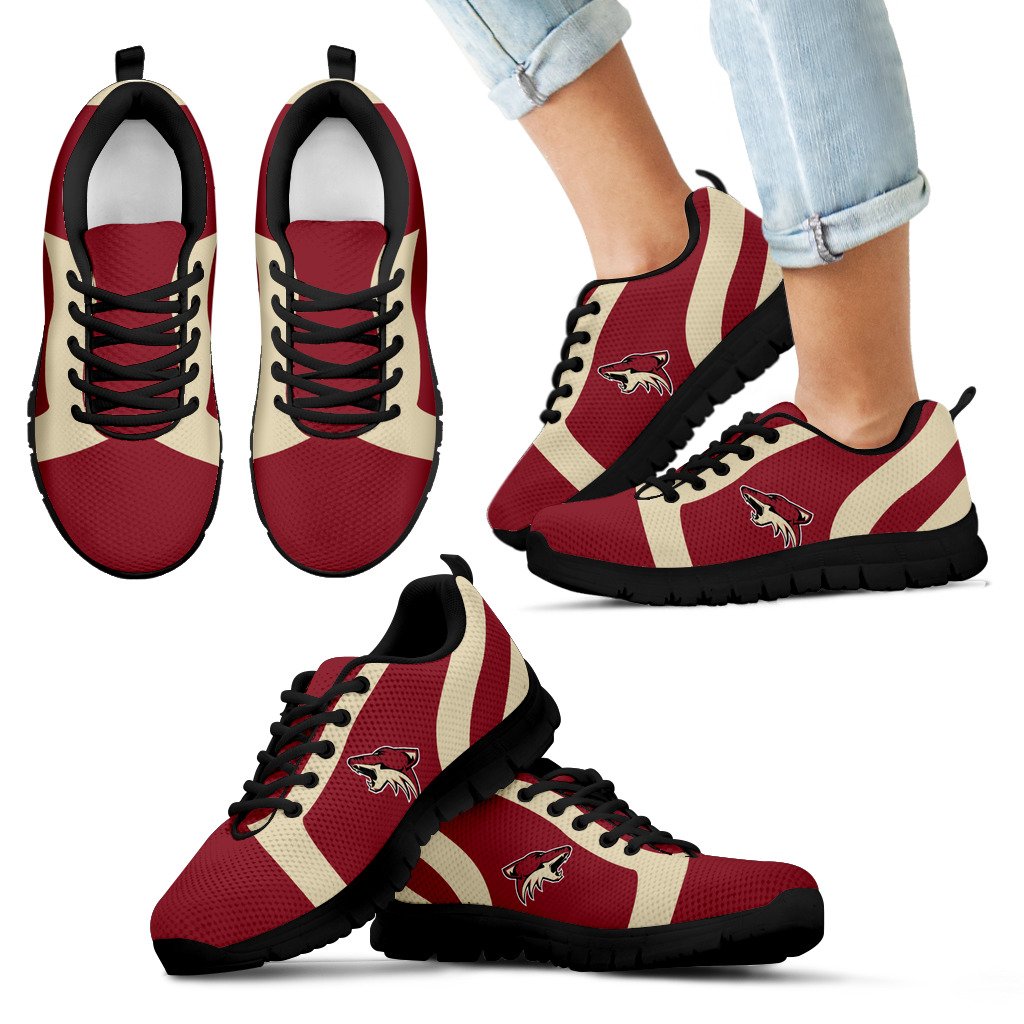 Line Inclined Classy Arizona Coyotes Sneakers Line Inclined Classy Arizona Coyotes Sneakers