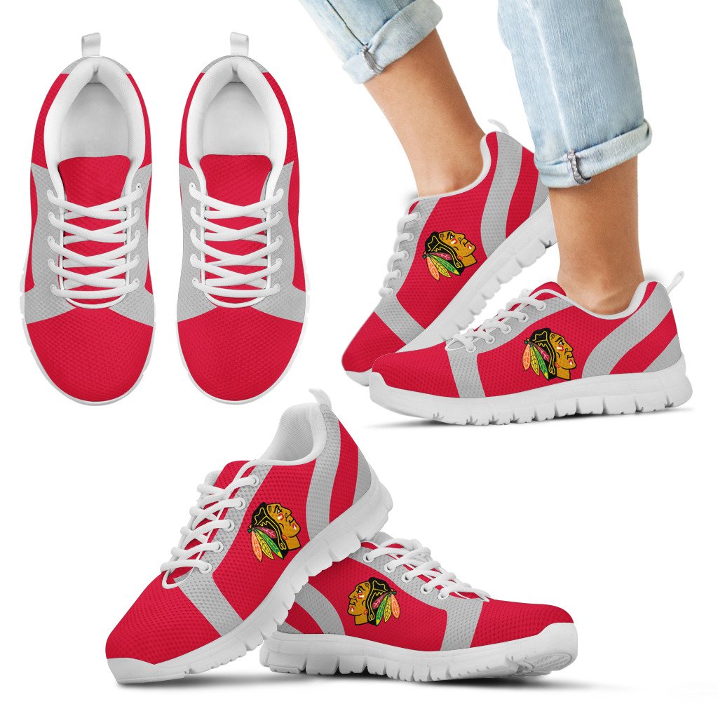 Line-Inclined-Classy-Chicago-Blackhawks-Sneakers-1