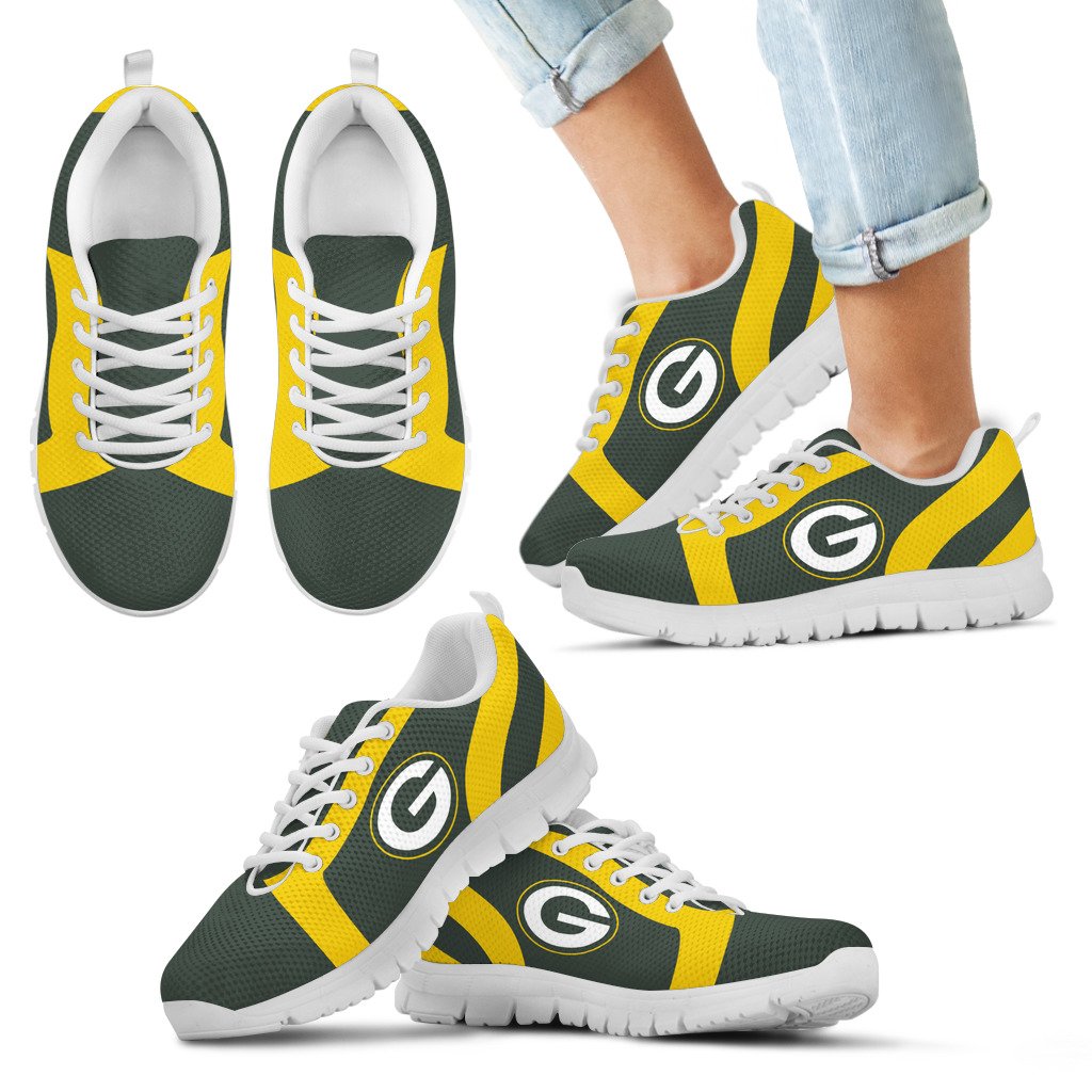 Line-Inclined-Classy-Green-Bay-Packers-Sneakers-1