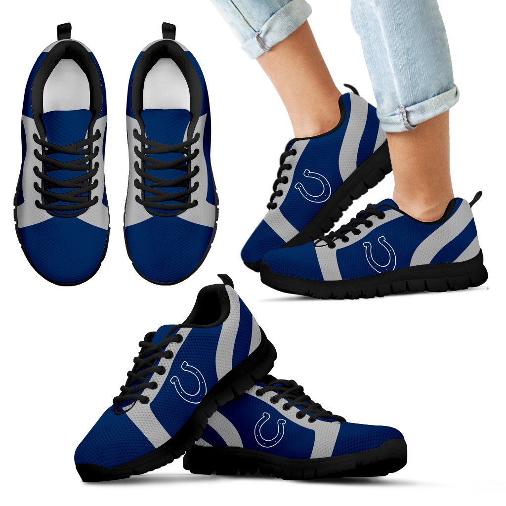 Line Inclined Classy Indianapolis Colts Sneakers Line Inclined Classy Indianapolis Colts Sneakers