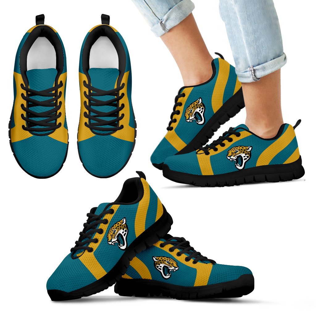Line Inclined Classy Jacksonville Jaguars Sneakers Line Inclined Classy Jacksonville Jaguars Sneakers