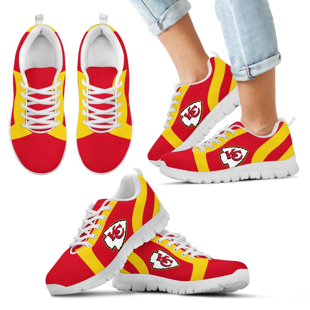 Line-Inclined-Classy-Kansas-City-Chiefs-Sneakers-1