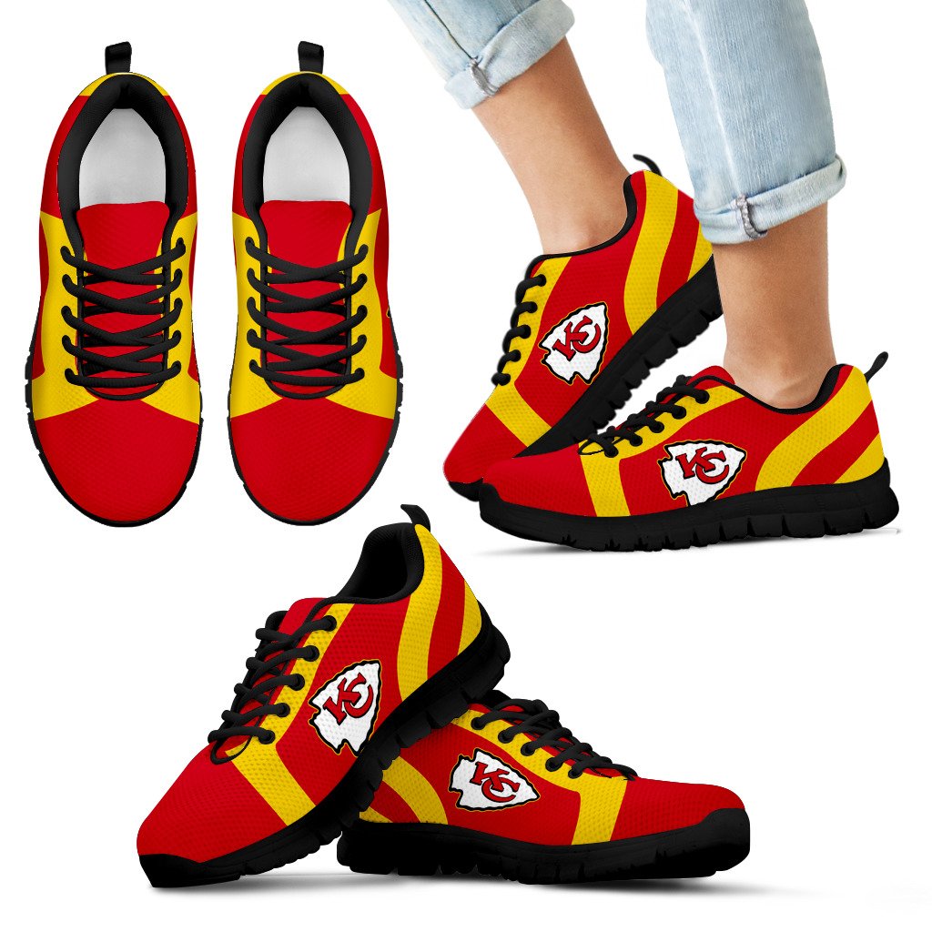 Line Inclined Classy Kansas City Chiefs Sneakers Line Inclined Classy Kansas City Chiefs Sneakers
