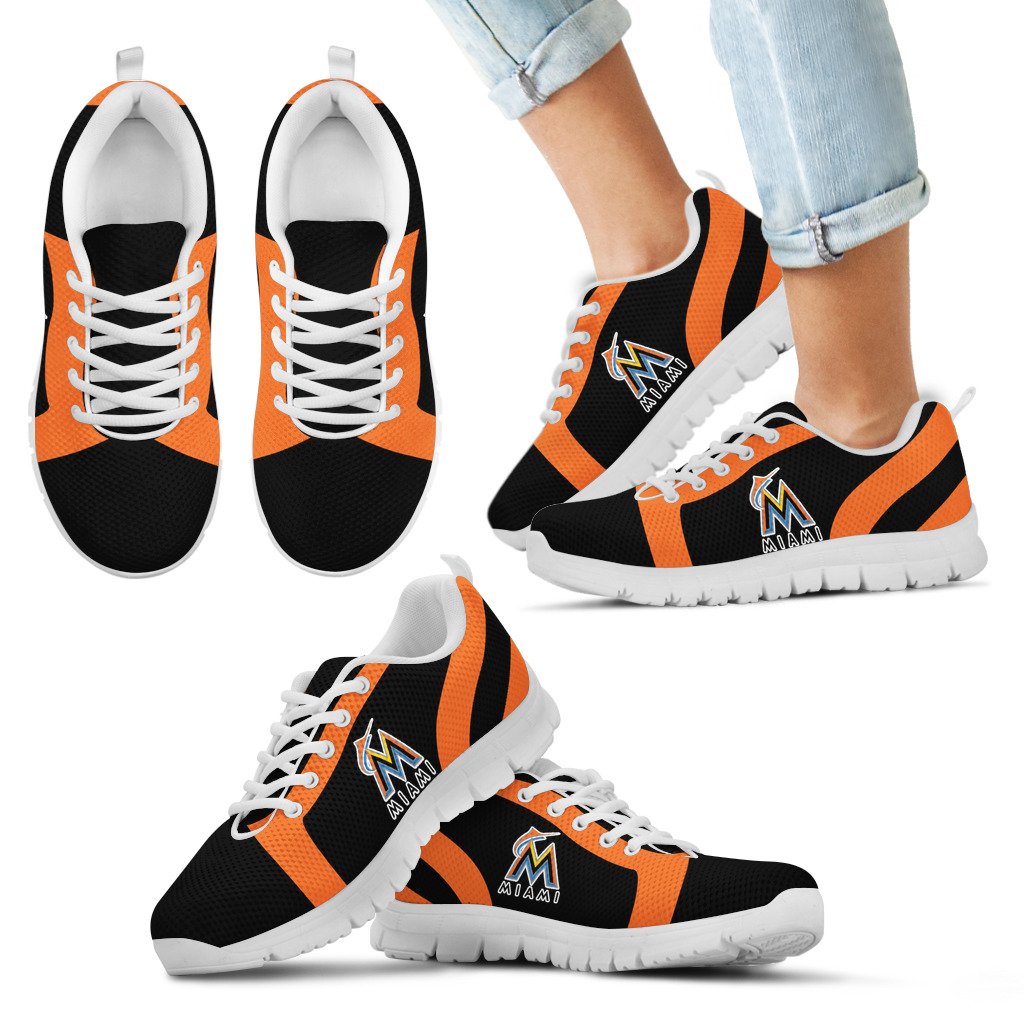 Line-Inclined-Classy-Miami-Marlins-Sneakers-1