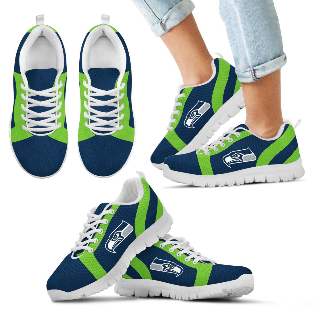 Line-Inclined-Classy-Seattle-Seahawks-Sneakers-1