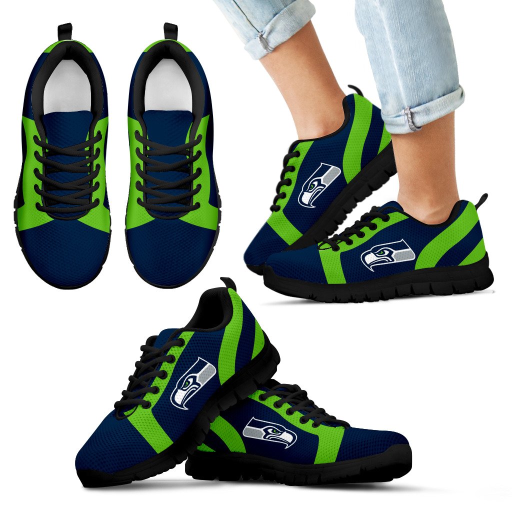Line Inclined Classy Seattle Seahawks Sneakers Line Inclined Classy Seattle Seahawks Sneakers