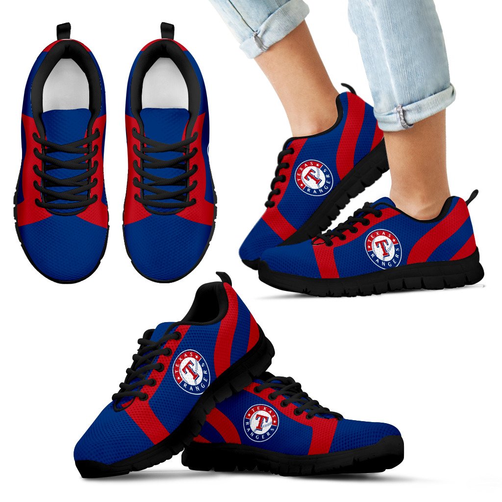 Line Inclined Classy Texas Rangers Sneakers Line Inclined Classy Texas Rangers Sneakers
