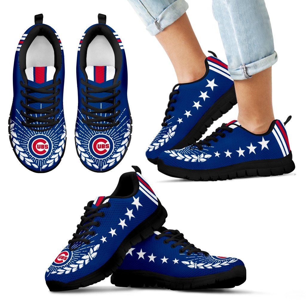 Line Of Stars Victory Chicago Cubs Sneakers Line Of Stars Victory Chicago Cubs Sneakers