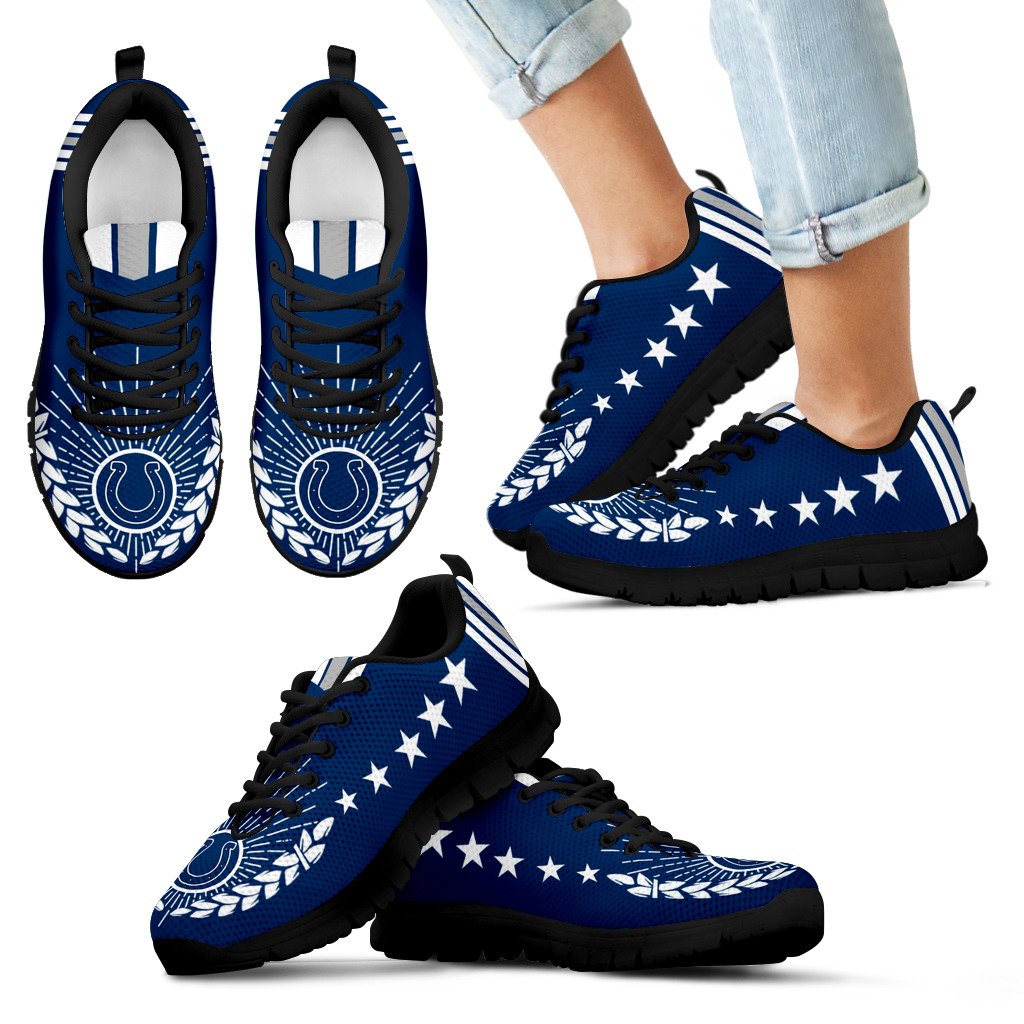 Line Of Stars Victory Indianapolis Colts Sneakers Line Of Stars Victory Indianapolis Colts Sneakers