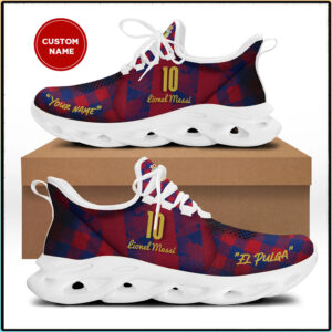 Lionel Messi El Pulga Custom Name Clunky Shoes