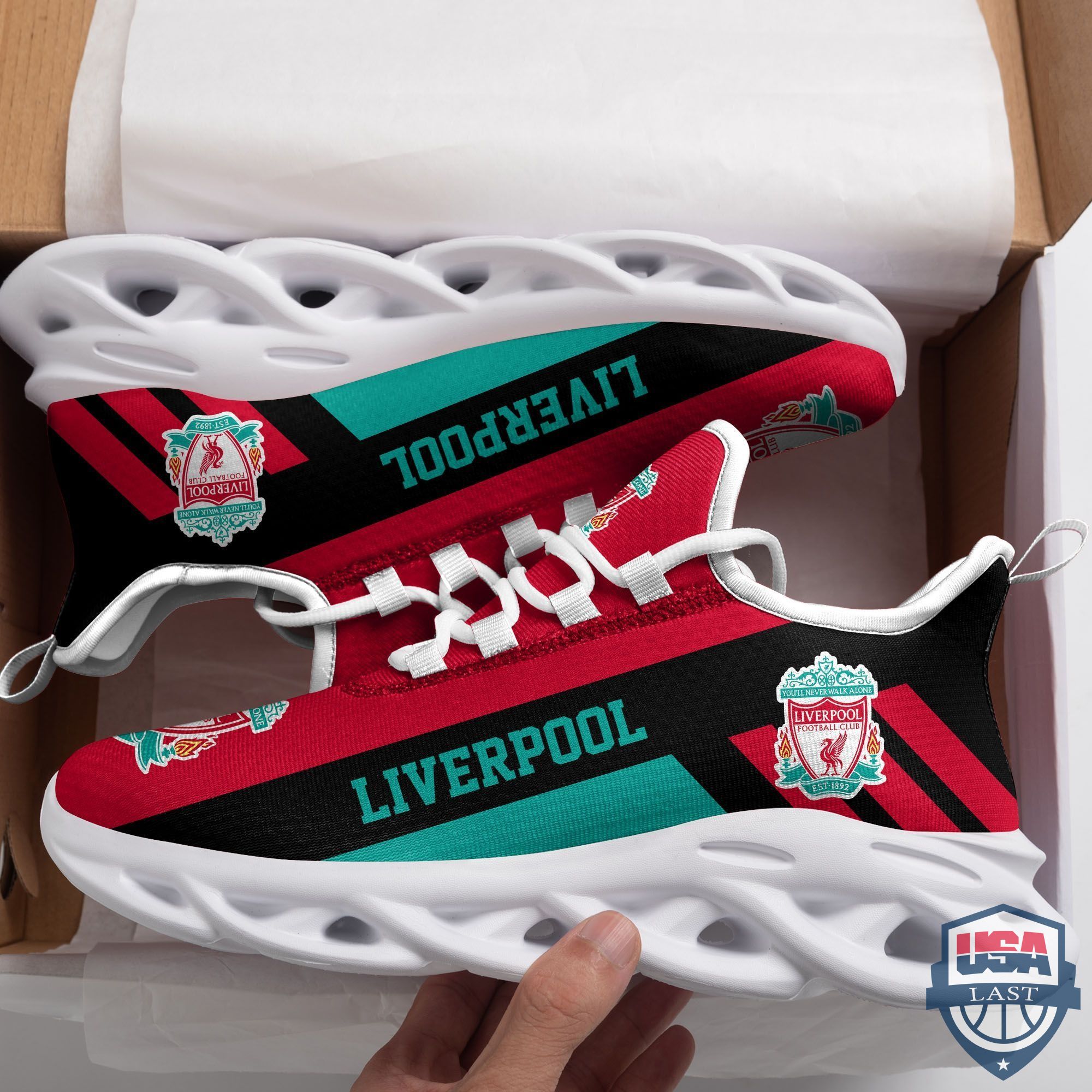 Liverpool Fc Max Soul Sneakers Running Sports Shoes Liverpool Fc Max Soul Sneakers Running Sports Shoes
