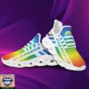 Los Angeles Chargers Lgbt Custom Name Max Soul Shoes