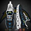 Los Angeles Chargers National Football League Personalized Clunky Max Soul Shoes