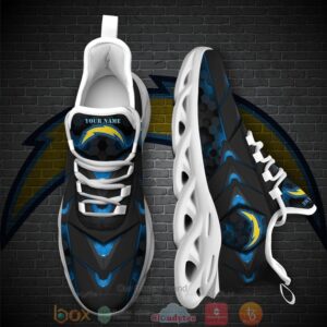 Los Angeles Chargers National Football League Personalized Clunky Max Soul Shoes