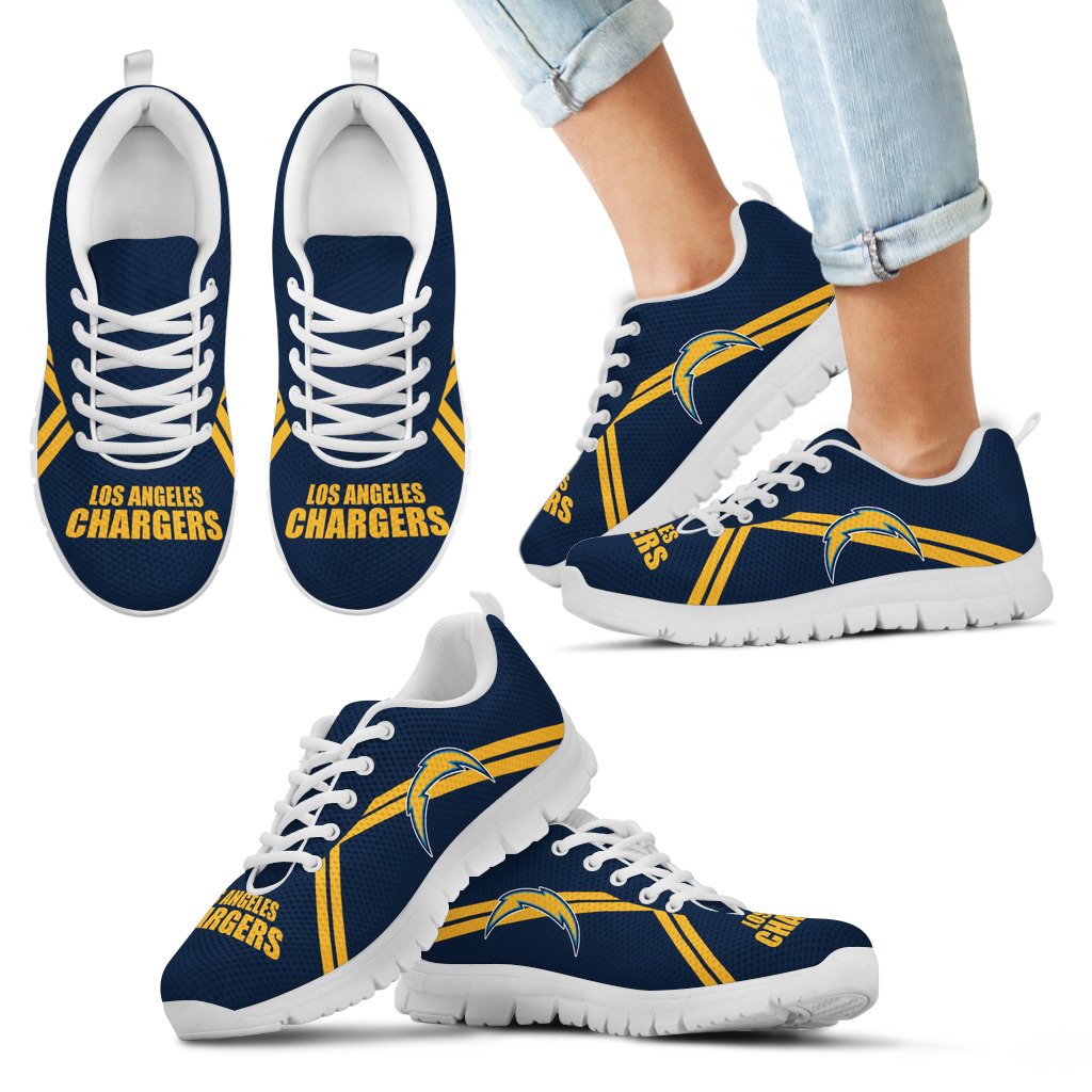 Los-Angeles-Chargers-Parallel-Line-Logo-Sneakers-1