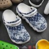 Louis Vuitton Blue Pattern Crocband Clog Shoes