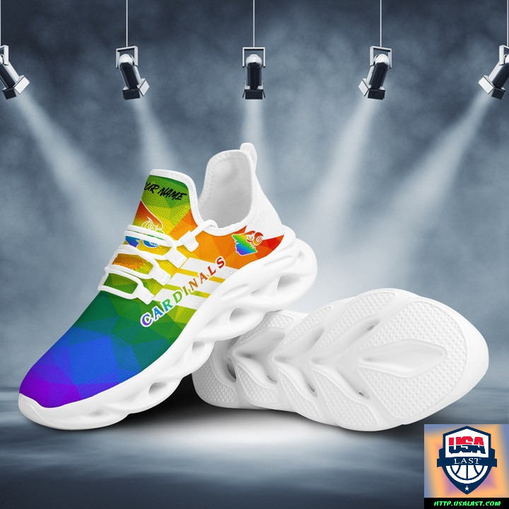 Louisville Cardinals Lgbt Custom Name Max Soul Shoes Louisville Cardinals Lgbt Custom Name Max Soul Shoes