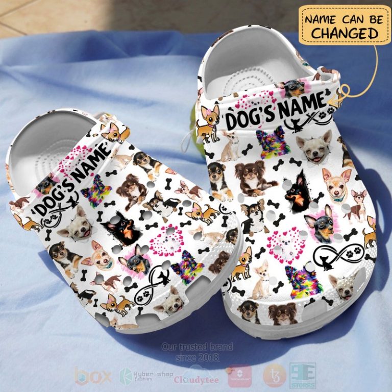 Love-Chihuahua-Dog-Custom-Name-Crocband-Crocs-Clog-Shoes-1