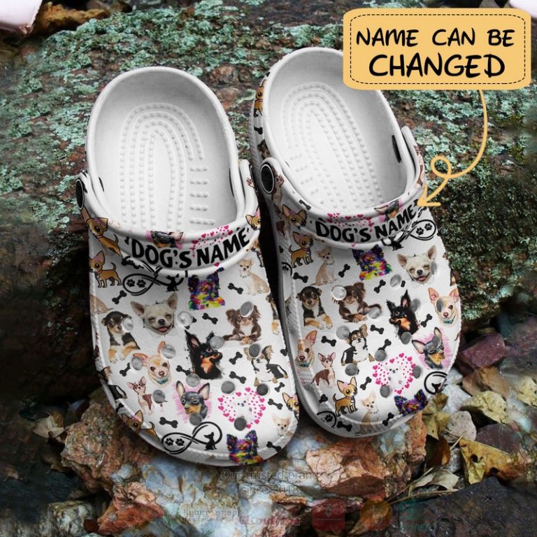 Love-Chihuahua-Dog-Custom-Name-Crocband-Crocs-Clog-Shoes-2