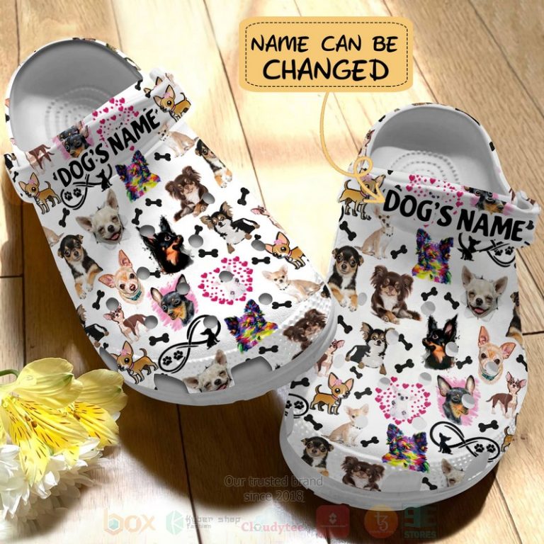 Love-Chihuahua-Dog-Custom-Name-Crocband-Crocs-Clog-Shoes-3