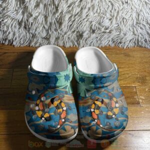 Love Koi Fish Crocband Crocs Clog Shoes