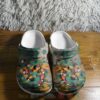 Love Koi Fish Green Crocband Crocs Clog Shoes