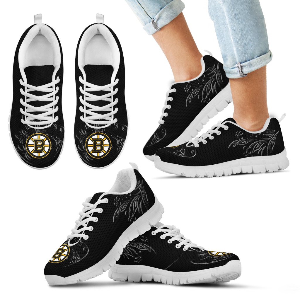Lovely-Floral-Print-Boston-Bruins-Sneakers-1