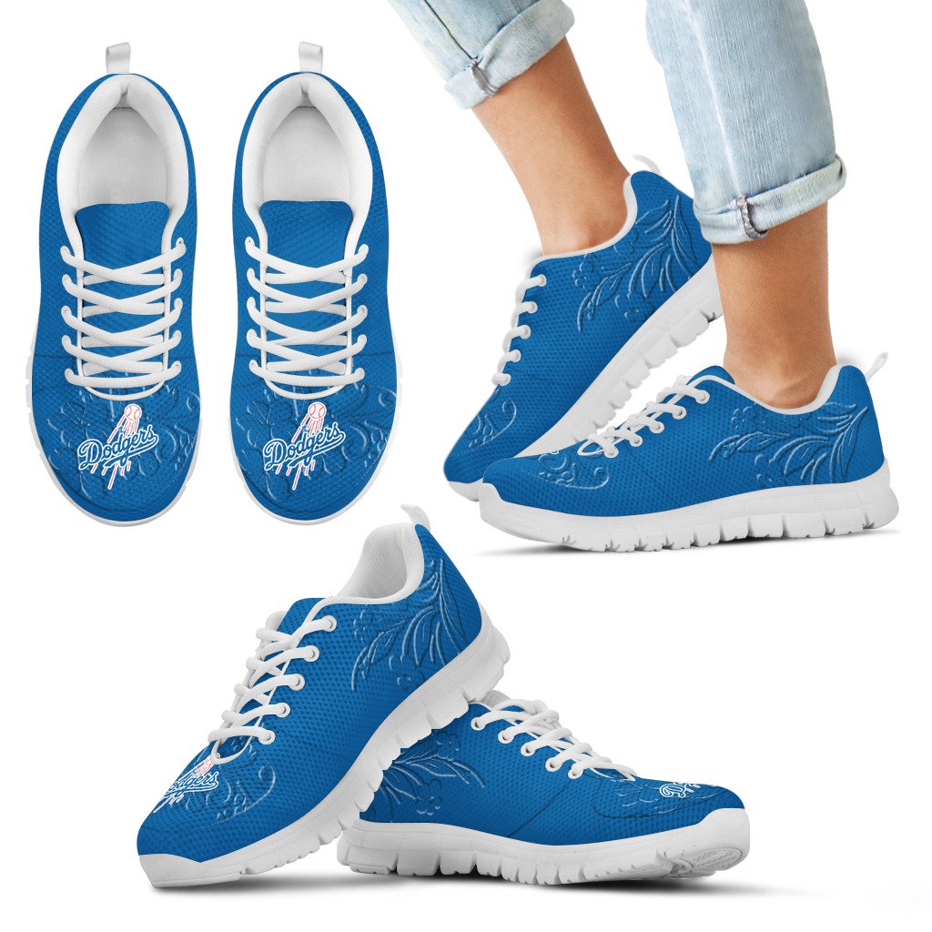Lovely-Floral-Print-Los-Angeles-Dodgers-Sneakers-1