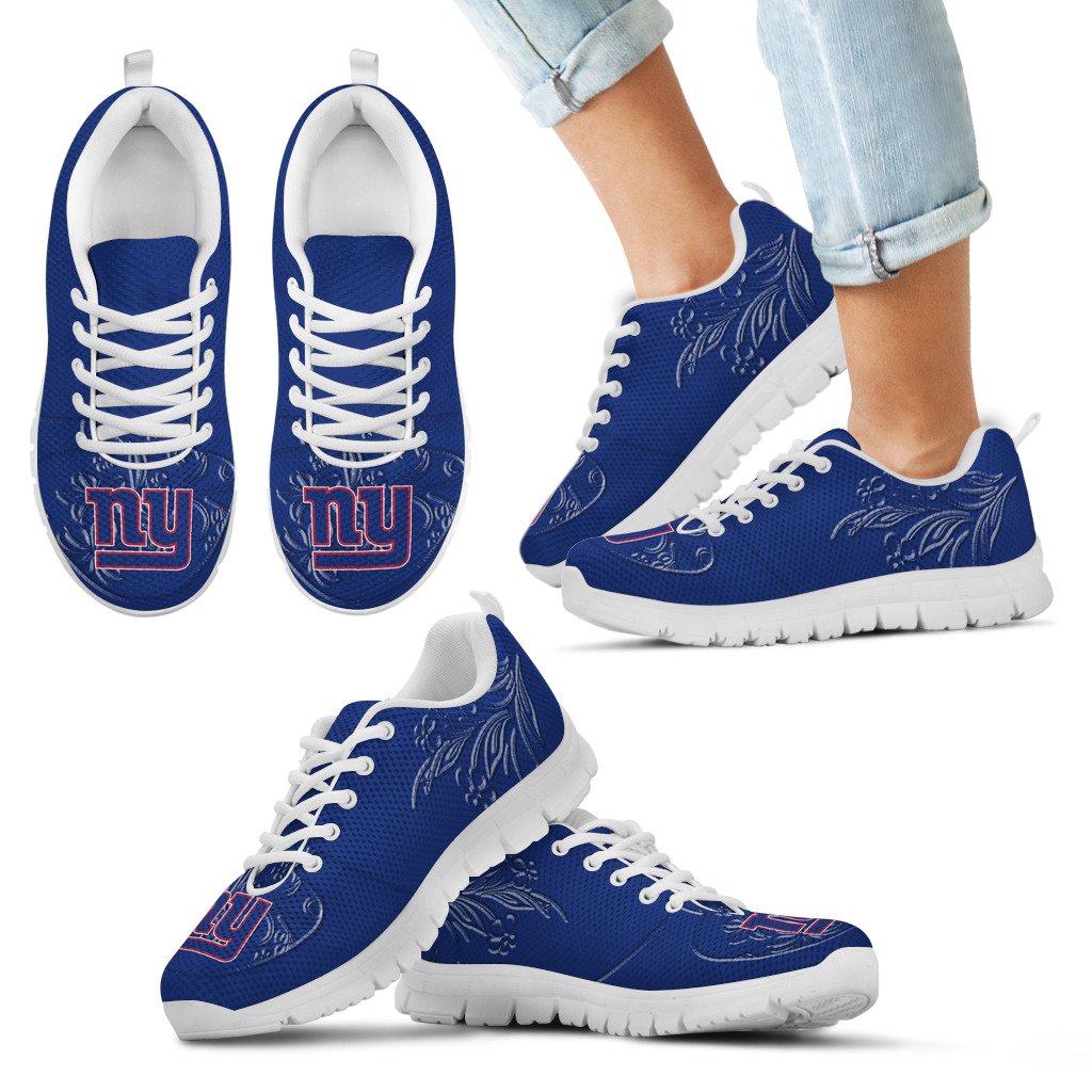 Lovely-Floral-Print-New-York-Giants-Sneakers-1